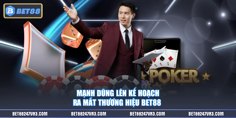 Mạnh Dũng lên kế hoạch ra mắt thương hiệu BET88