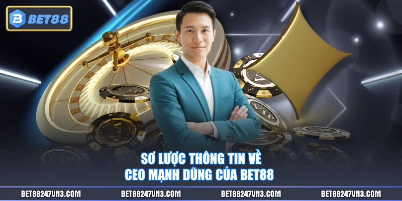 Sơ lược thông tin về CEO Mạnh Dũng của BET88
